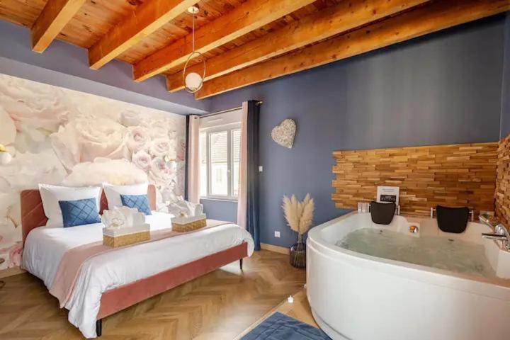 Rose & Blue Spa Proche Chalon S/Saone Et Beaune Saint-Martin-en-Bresse エクステリア 写真